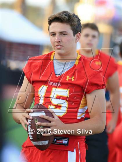 Thumbnail 3 in Cathedral Catholic vs. Oaks Christian (2015 SoCal Honor Bowl) photogallery.