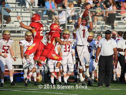 Thumbnail 1 in Cathedral Catholic vs. Oaks Christian (2015 SoCal Honor Bowl) photogallery.