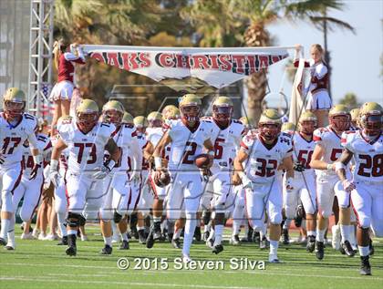 Thumbnail 2 in Cathedral Catholic vs. Oaks Christian (2015 SoCal Honor Bowl) photogallery.