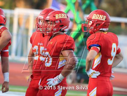 Thumbnail 3 in Cathedral Catholic vs. Oaks Christian (2015 SoCal Honor Bowl) photogallery.