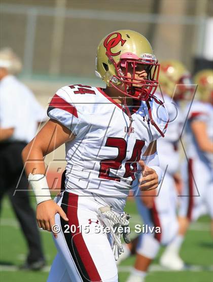 Thumbnail 3 in Cathedral Catholic vs. Oaks Christian (2015 SoCal Honor Bowl) photogallery.