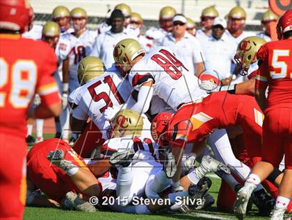 Thumbnail 2 in Cathedral Catholic vs. Oaks Christian (2015 SoCal Honor Bowl) photogallery.