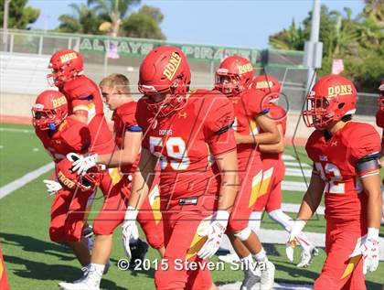 Thumbnail 1 in Cathedral Catholic vs. Oaks Christian (2015 SoCal Honor Bowl) photogallery.