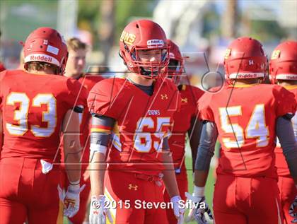 Thumbnail 3 in Cathedral Catholic vs. Oaks Christian (2015 SoCal Honor Bowl) photogallery.