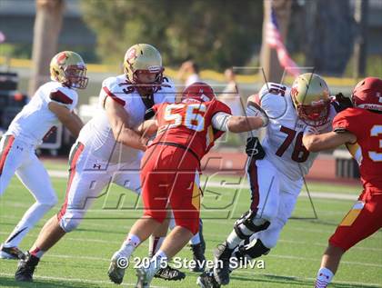 Thumbnail 3 in Cathedral Catholic vs. Oaks Christian (2015 SoCal Honor Bowl) photogallery.