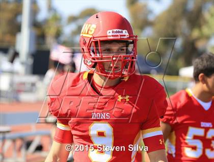 Thumbnail 1 in Cathedral Catholic vs. Oaks Christian (2015 SoCal Honor Bowl) photogallery.