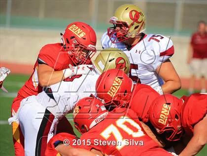 Thumbnail 2 in Cathedral Catholic vs. Oaks Christian (2015 SoCal Honor Bowl) photogallery.