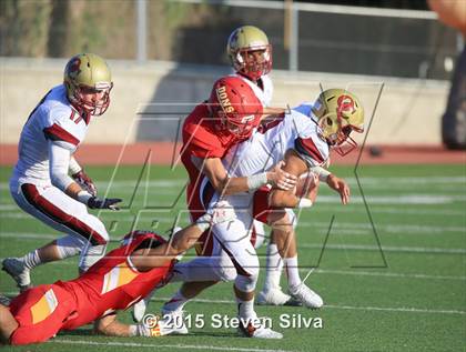 Thumbnail 1 in Cathedral Catholic vs. Oaks Christian (2015 SoCal Honor Bowl) photogallery.