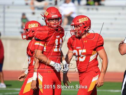 Thumbnail 3 in Cathedral Catholic vs. Oaks Christian (2015 SoCal Honor Bowl) photogallery.