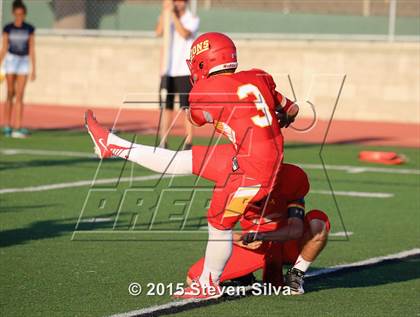Thumbnail 1 in Cathedral Catholic vs. Oaks Christian (2015 SoCal Honor Bowl) photogallery.