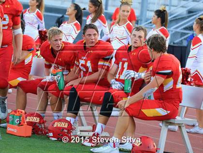 Thumbnail 2 in Cathedral Catholic vs. Oaks Christian (2015 SoCal Honor Bowl) photogallery.