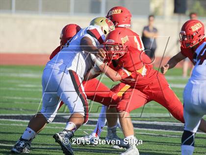Thumbnail 2 in Cathedral Catholic vs. Oaks Christian (2015 SoCal Honor Bowl) photogallery.