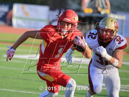 Thumbnail 1 in Cathedral Catholic vs. Oaks Christian (2015 SoCal Honor Bowl) photogallery.