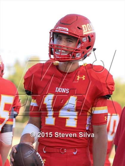 Thumbnail 2 in Cathedral Catholic vs. Oaks Christian (2015 SoCal Honor Bowl) photogallery.