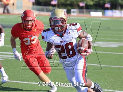 Thumbnail 2 in Cathedral Catholic vs. Oaks Christian (2015 SoCal Honor Bowl) photogallery.