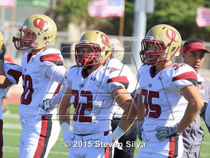 Thumbnail 2 in Cathedral Catholic vs. Oaks Christian (2015 SoCal Honor Bowl) photogallery.