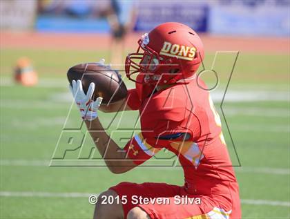 Thumbnail 1 in Cathedral Catholic vs. Oaks Christian (2015 SoCal Honor Bowl) photogallery.