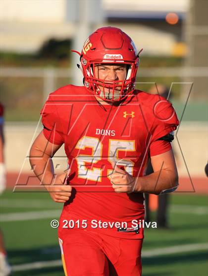 Thumbnail 1 in Cathedral Catholic vs. Oaks Christian (2015 SoCal Honor Bowl) photogallery.