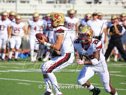 Thumbnail 2 in Cathedral Catholic vs. Oaks Christian (2015 SoCal Honor Bowl) photogallery.