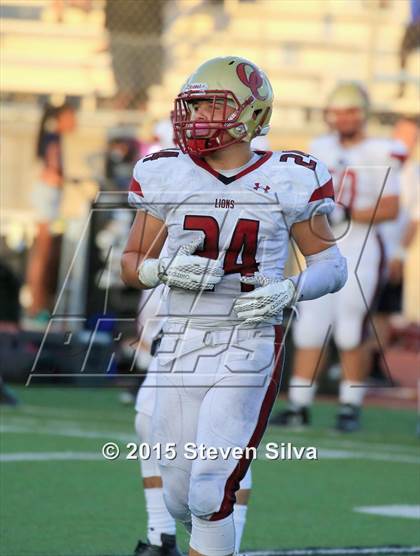 Thumbnail 3 in Cathedral Catholic vs. Oaks Christian (2015 SoCal Honor Bowl) photogallery.