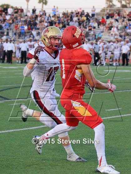 Thumbnail 2 in Cathedral Catholic vs. Oaks Christian (2015 SoCal Honor Bowl) photogallery.