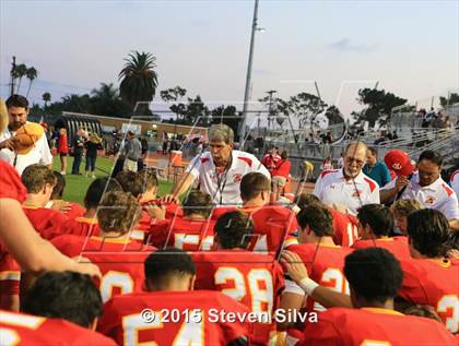 Thumbnail 1 in Cathedral Catholic vs. Oaks Christian (2015 SoCal Honor Bowl) photogallery.
