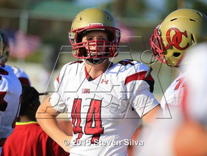 Thumbnail 2 in Cathedral Catholic vs. Oaks Christian (2015 SoCal Honor Bowl) photogallery.