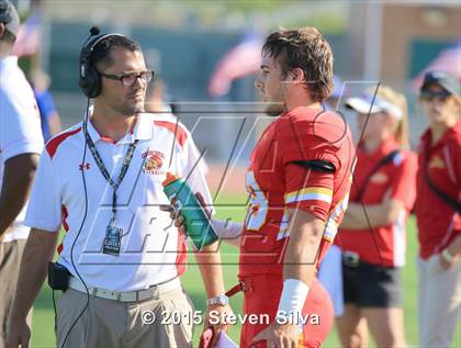 Thumbnail 1 in Cathedral Catholic vs. Oaks Christian (2015 SoCal Honor Bowl) photogallery.