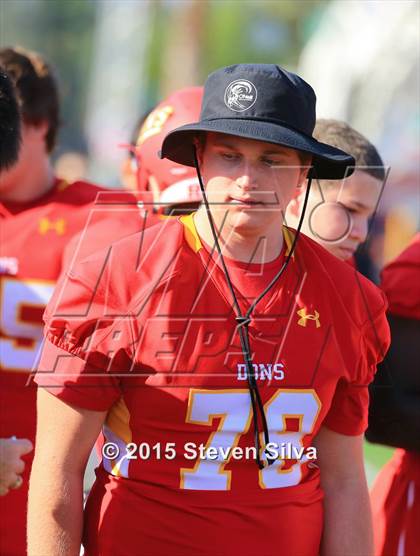 Thumbnail 2 in Cathedral Catholic vs. Oaks Christian (2015 SoCal Honor Bowl) photogallery.