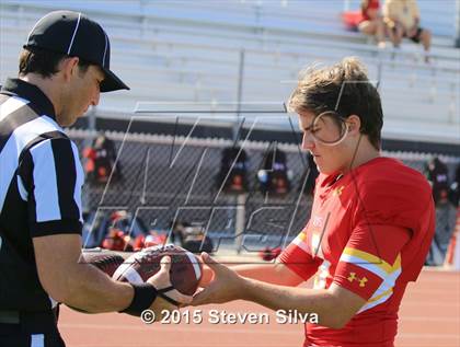 Thumbnail 2 in Cathedral Catholic vs. Oaks Christian (2015 SoCal Honor Bowl) photogallery.