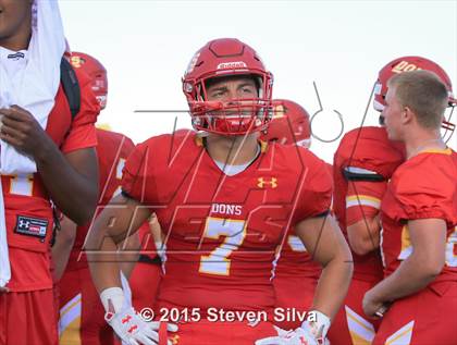 Thumbnail 1 in Cathedral Catholic vs. Oaks Christian (2015 SoCal Honor Bowl) photogallery.