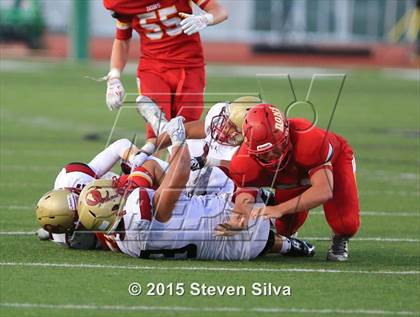 Thumbnail 1 in Cathedral Catholic vs. Oaks Christian (2015 SoCal Honor Bowl) photogallery.