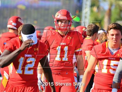Thumbnail 1 in Cathedral Catholic vs. Oaks Christian (2015 SoCal Honor Bowl) photogallery.