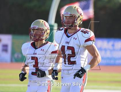 Thumbnail 1 in Cathedral Catholic vs. Oaks Christian (2015 SoCal Honor Bowl) photogallery.
