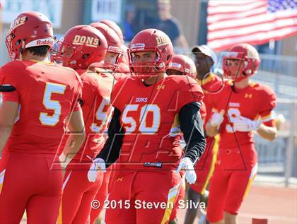 Thumbnail 3 in Cathedral Catholic vs. Oaks Christian (2015 SoCal Honor Bowl) photogallery.