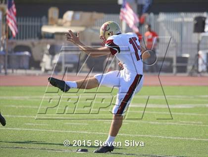 Thumbnail 3 in Cathedral Catholic vs. Oaks Christian (2015 SoCal Honor Bowl) photogallery.