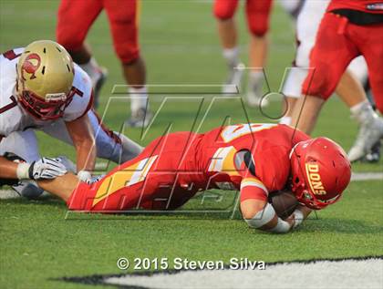 Thumbnail 1 in Cathedral Catholic vs. Oaks Christian (2015 SoCal Honor Bowl) photogallery.