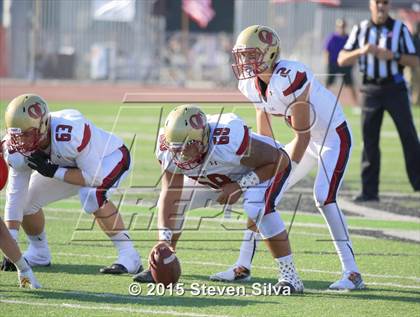 Thumbnail 2 in Cathedral Catholic vs. Oaks Christian (2015 SoCal Honor Bowl) photogallery.