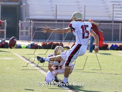 Thumbnail 3 in Cathedral Catholic vs. Oaks Christian (2015 SoCal Honor Bowl) photogallery.
