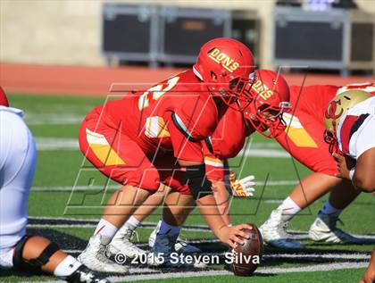 Thumbnail 3 in Cathedral Catholic vs. Oaks Christian (2015 SoCal Honor Bowl) photogallery.