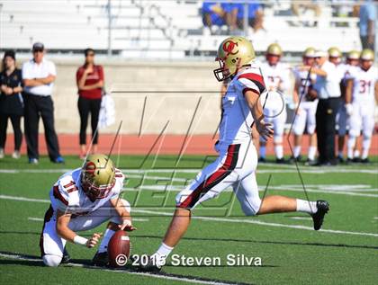 Thumbnail 1 in Cathedral Catholic vs. Oaks Christian (2015 SoCal Honor Bowl) photogallery.