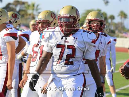 Thumbnail 3 in Cathedral Catholic vs. Oaks Christian (2015 SoCal Honor Bowl) photogallery.
