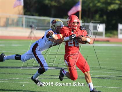 Thumbnail 1 in Cathedral Catholic vs. Oaks Christian (2015 SoCal Honor Bowl) photogallery.
