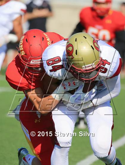 Thumbnail 1 in Cathedral Catholic vs. Oaks Christian (2015 SoCal Honor Bowl) photogallery.