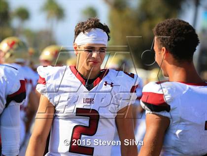Thumbnail 2 in Cathedral Catholic vs. Oaks Christian (2015 SoCal Honor Bowl) photogallery.
