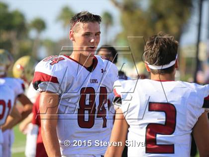 Thumbnail 3 in Cathedral Catholic vs. Oaks Christian (2015 SoCal Honor Bowl) photogallery.