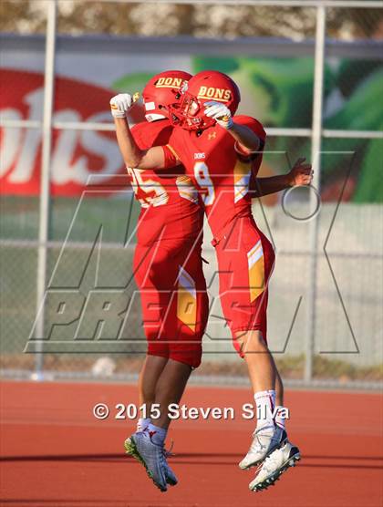 Thumbnail 1 in Cathedral Catholic vs. Oaks Christian (2015 SoCal Honor Bowl) photogallery.