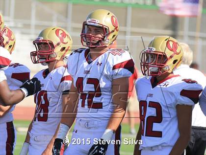 Thumbnail 3 in Cathedral Catholic vs. Oaks Christian (2015 SoCal Honor Bowl) photogallery.