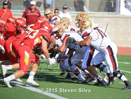 Thumbnail 3 in Cathedral Catholic vs. Oaks Christian (2015 SoCal Honor Bowl) photogallery.