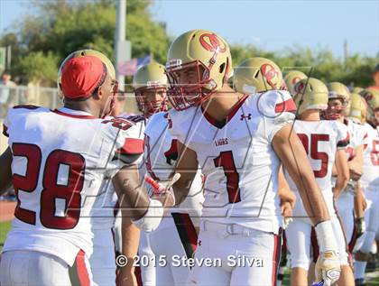 Thumbnail 3 in Cathedral Catholic vs. Oaks Christian (2015 SoCal Honor Bowl) photogallery.